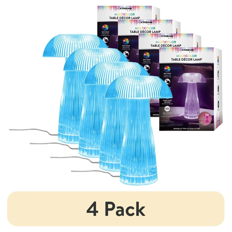 Free Shipping! Xtreme Neon Mushroom LED Tabletop Lamp with Remote