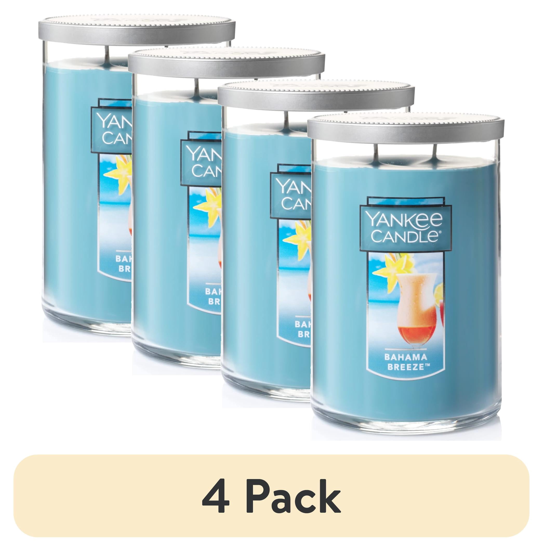 (4 pack) Yankee Candle Bahama Breeze Large 2-Wick Tumbler Candle
