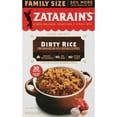 thumbnail image 1 of (4 pack) (4 pack) Zatarain's No Artificial Flavors Gluten Free Family Size Dirty Rice Mix, 12 oz Box, 1 of 2