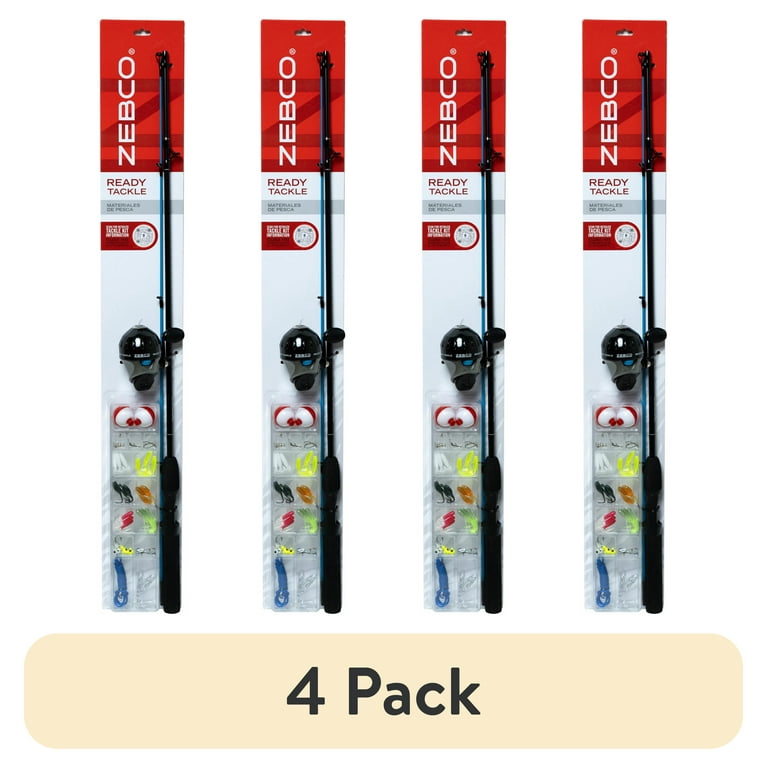 Zebco Ready Tackle Medium Spincasting Fishing Rod & Reel Combo