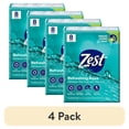 thumbnail image 1 of (4 pack) Zest Deodorant Bar Soap, Hydrating Moisture for All Skin Types, Aqua, 4 oz, 8 Bars, 1 of 6