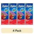 thumbnail image 1 of (4 pack) Ziploc Brand Food Storage Bags, School Supplies, with Grip 'n Seal Technology, Zipper, Gallon, 40 Count, 1 of 18