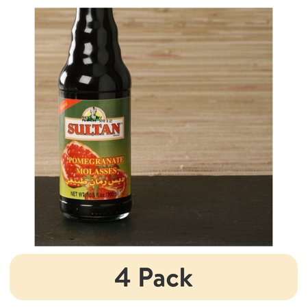 (4 pack) Ziyad Brothers Sultan Molasses, 10.5 oz