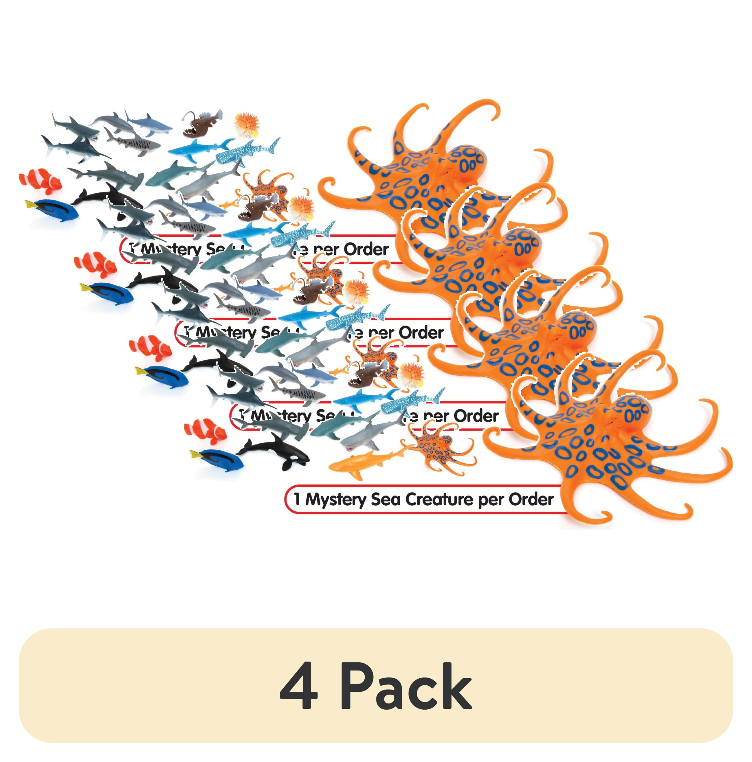 4 pack) Zoo Troop Novelty & Collectible Toy – 1 Mystery Sea