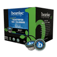 thumbnail image 1 of (4 pack) beaniac Organic Kickstarter 100% Colombian, Medium Light Roast, Single Serve Compostable K Cup Coffee Pods, Organic Arabica Coffee, Keurig Brewer Compatible, 30 Count, 1 of 8