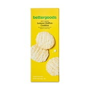 (4 pack) bettergoods Soft Baked Lemon Chiffon Cookies, 6 oz