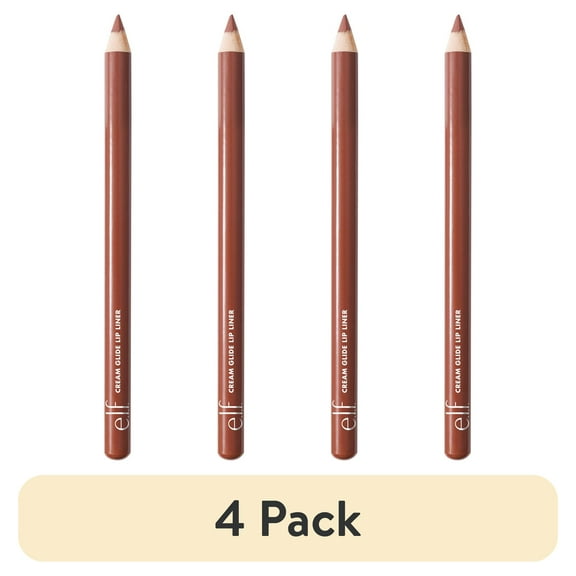 (4 pack) e.l.f. Cream Glide Lip Liner, Mauve Aside, 0.03oz