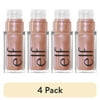 (4 pack) e.l.f. Glow Reviver Lip Oil Glimmer -  - 0.25 fl oz