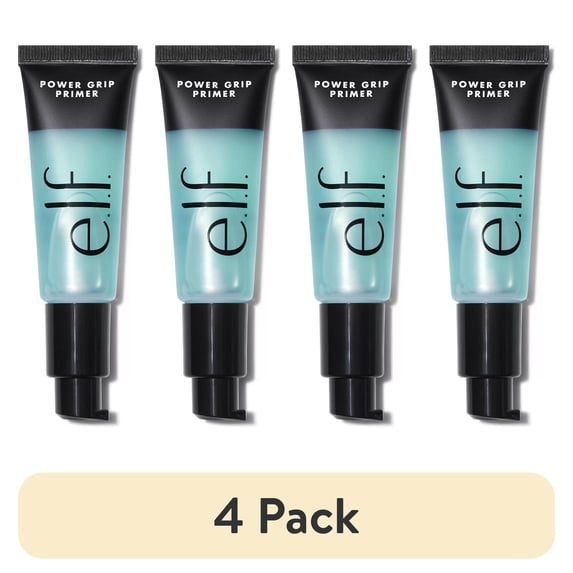 (4 pack) e.l.f. Power Grip Primer Mini, 0.5 fl oz