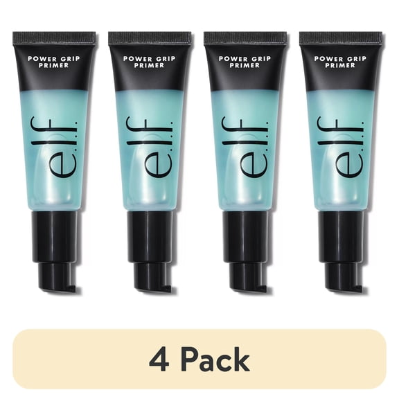 (4 pack) e.l.f. Power Grip Primer Mini, 0.5 fl oz