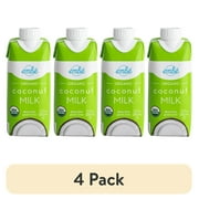 (4 pack) embe Organic Unsweetened Dairy-Free Coconut Milk, 11.1 fl. oz.