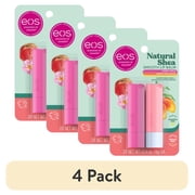 4 pack eos Natural Shea, Honey Apple & Mango Melonade Lip Balm Set, Shea Butter, 0.14 oz, 2-Pack