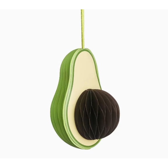 4 pack fruit themed pendant paper lantern party decoration