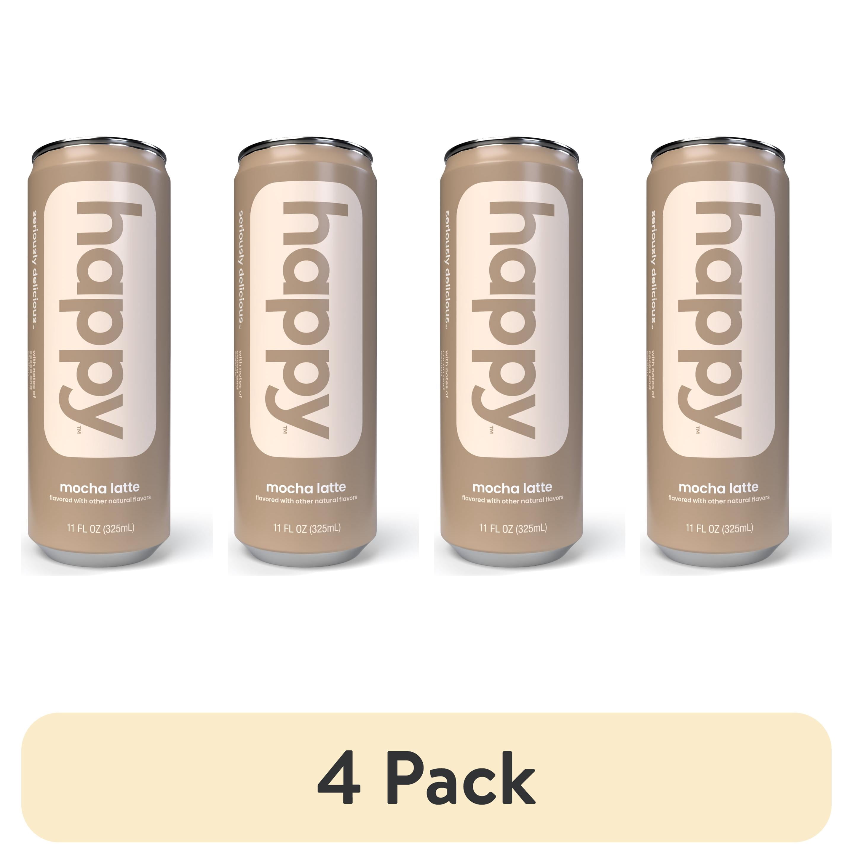 4 pack) happy 11oz RTD Mocha latte - Walmart.com
