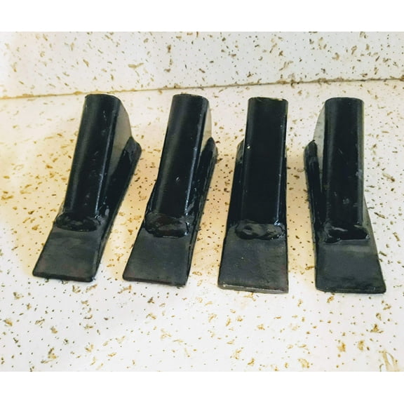 4 pack of Box blade scape blade ripper shanks points tips for 3/4" shanks