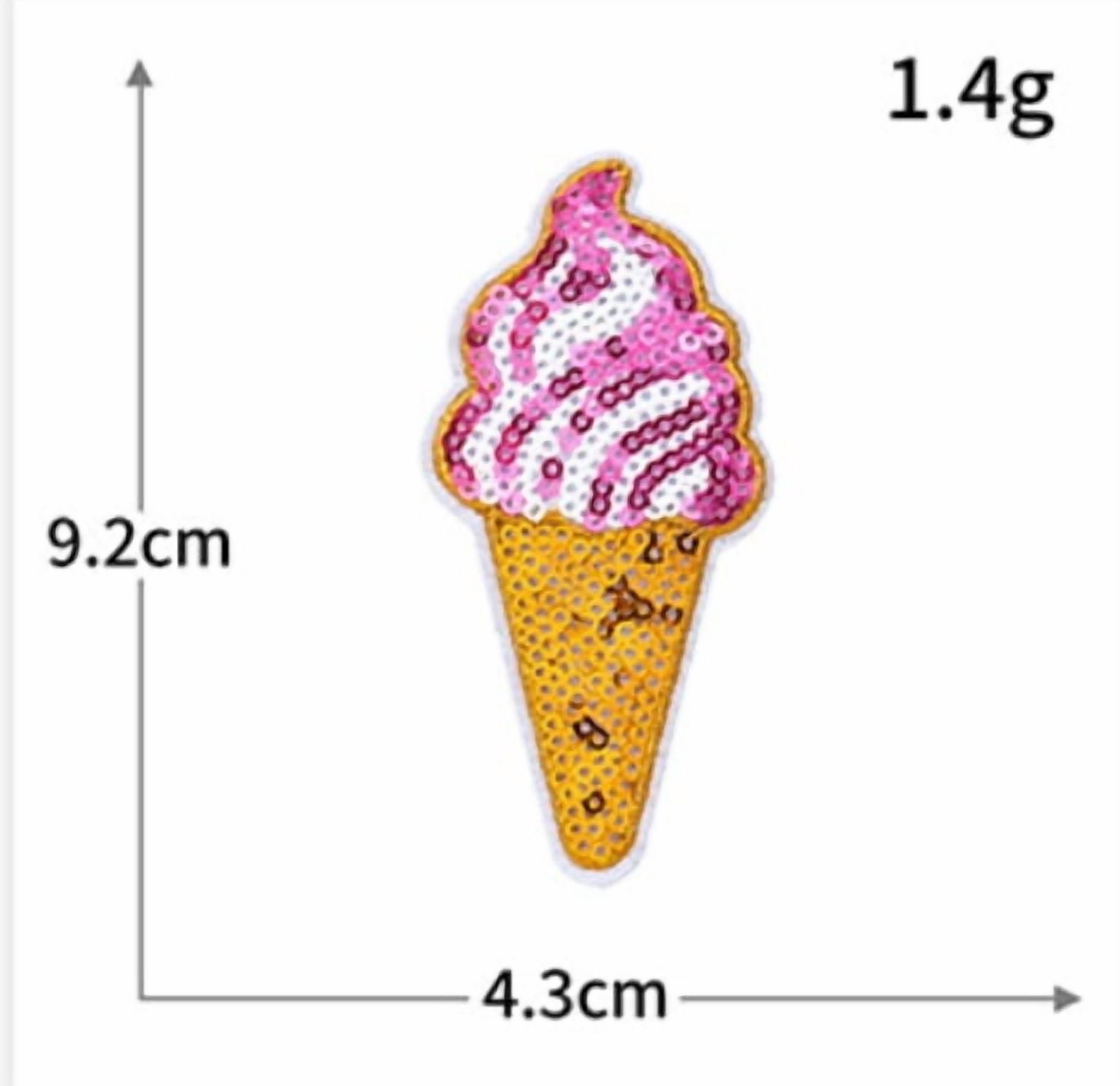 4 pack sequin embroidered summer style computer embroidered sun hat beach coconut tree embroidered cloth patch