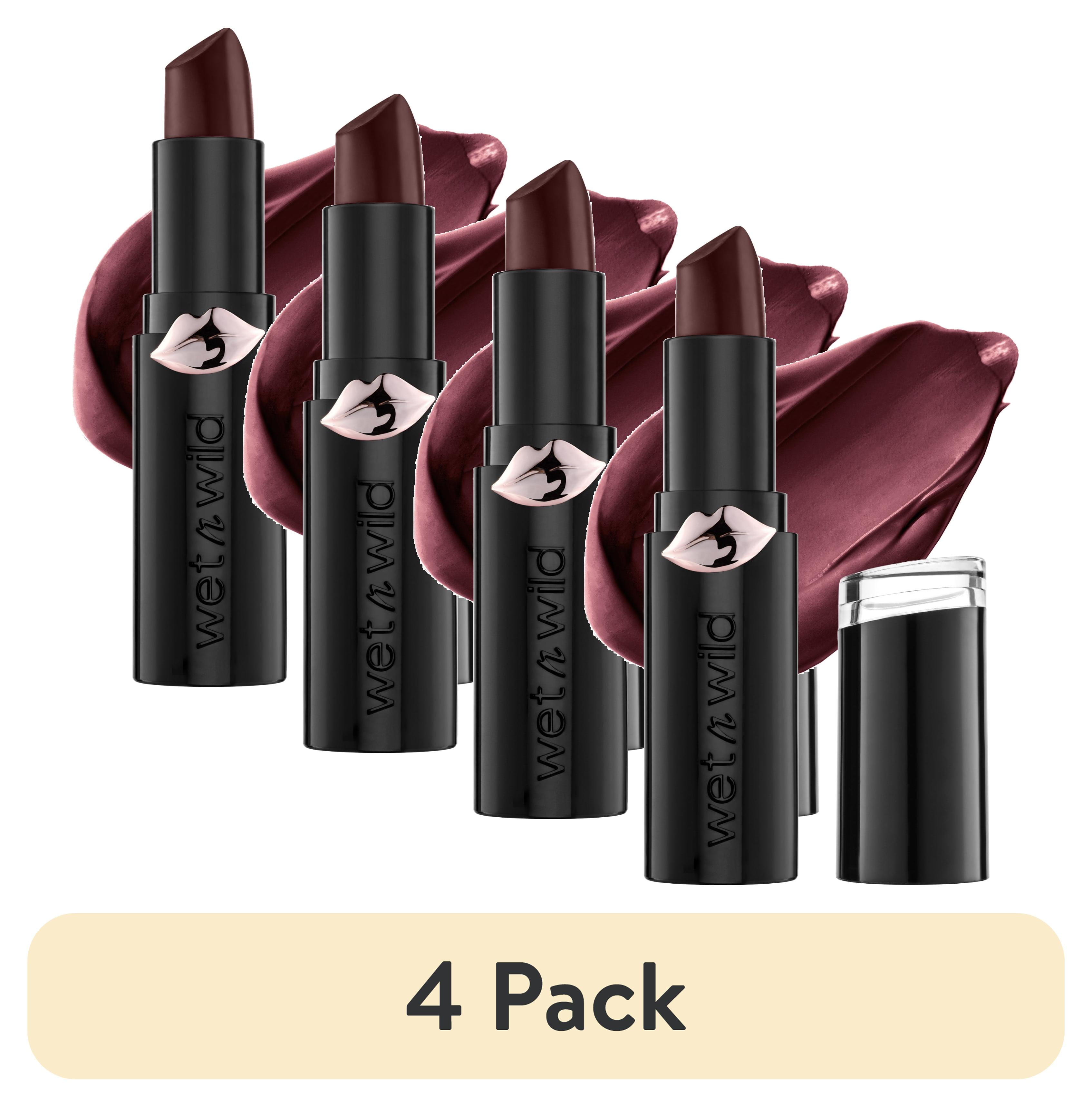 4 pack) wet n wild Mega Last Matte Lip Color - Red Velvet