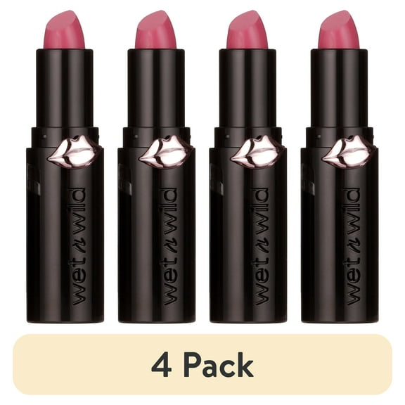 (4 pack) wet n wild Mega Last Matte Lip Color - Mauve Outta Here