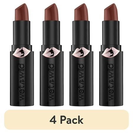 (4 pack) wet n wild Mega Last Matte Lip Color - Mochalicious