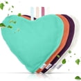 thumbnail image 1 of 4 packs of bamboo charcoal air purification bags, each 200 grams-home, car, pet deodorant, active bamboo charcoal natural air freshener, eco-friendly and reusable (heart-shaped), 1 of 4