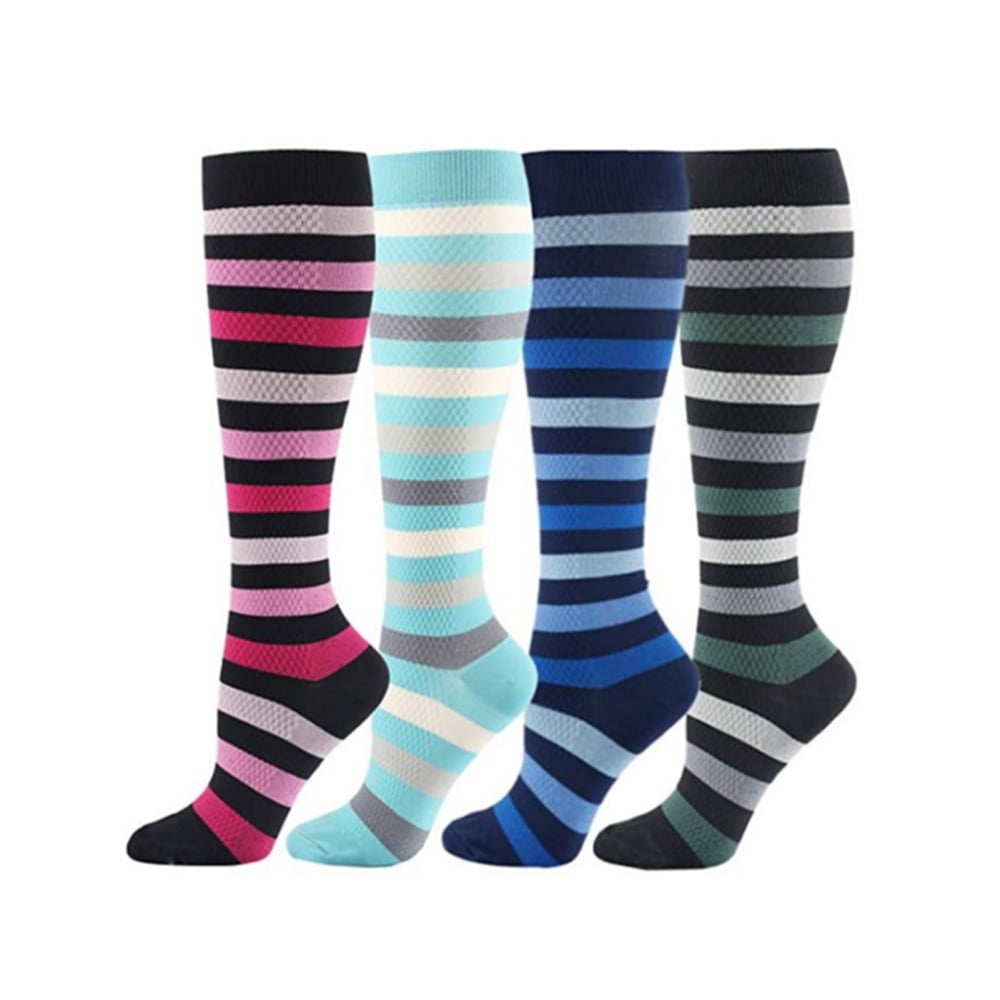 4 pairs Compression Socks for Women & Men Socks
