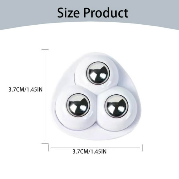 4 pc Adhesive Caster Wheels, 360°Rotation Mini Swivel Wheels for Small Appliances, Furniture, Storage Boxes & Home Organization,Black