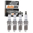 thumbnail image 1 of 4 pc Autolite APP605 Double Platinum Spark Plugs for 41-901 5070 7013 7740 88901019 AGSF42EE WR8D Ignition Wire Secondary Fits select: 1996-2000 CHEVROLET GMT-400, 1996-2000 CHEVROLET TAHOE, 1 of 2