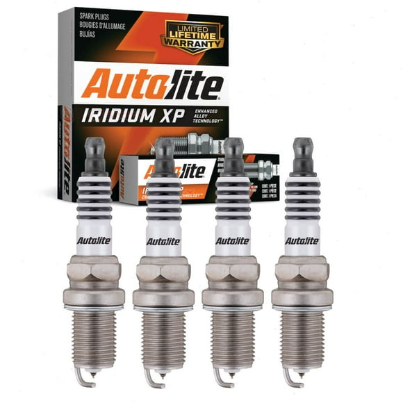 4 pc Autolite Iridium XP Spark Plugs compatible with Chevrolet Cruze 1.4L L4 2011-2015