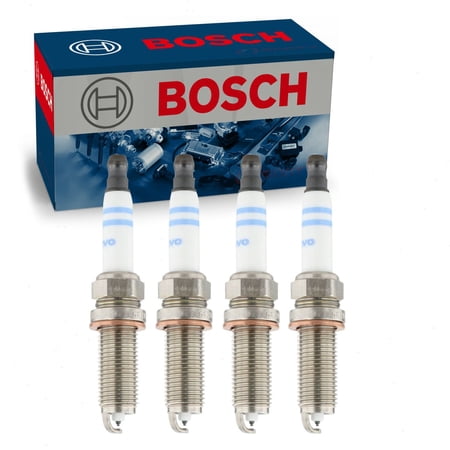 4 pc Bosch EVO Spark Plugs compatible with Honda Accord 1.5L 2.0L L4 2018-2022