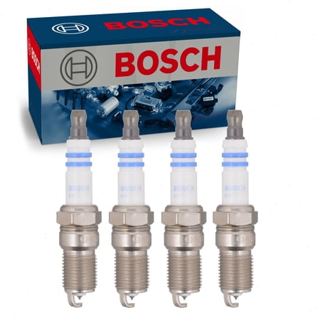 4 pc Bosch Platinum Spark Plugs compatible with Ford Ranger 2.3L 2.5L L4 1989-2010