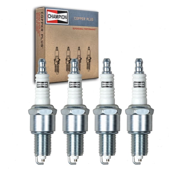 4 pc Champion 405 Copper Plus Spark Plugs for 14G52 14G82 14GR52 4020 4221 44NS 44XLO 44XLS 45NS 45XLS 46XLS 7911 7913 82300317 AG82 AGR82 BP4ES BPR2ES BPR4ES BPR4ES11 BPR4EY C44NS CR44NS F4RTC GR5