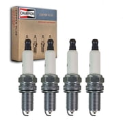 4 pc Champion 449 Copper Plus Spark Plugs for RA7YC Ignition Wire Secondary Fits select 2013-2018 CHEVROLET SPARK, 2001-2006 BMW M3