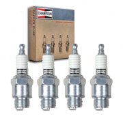 4 pc Champion 516 Industrial Spark Plugs for 18-8 23643 2A3643 4905800 74905800 82 834241-MI 834241MI B8X BT8 BTS8 C87 D16 L14U M12A M14 TG44840 Ignition Wire Secondary