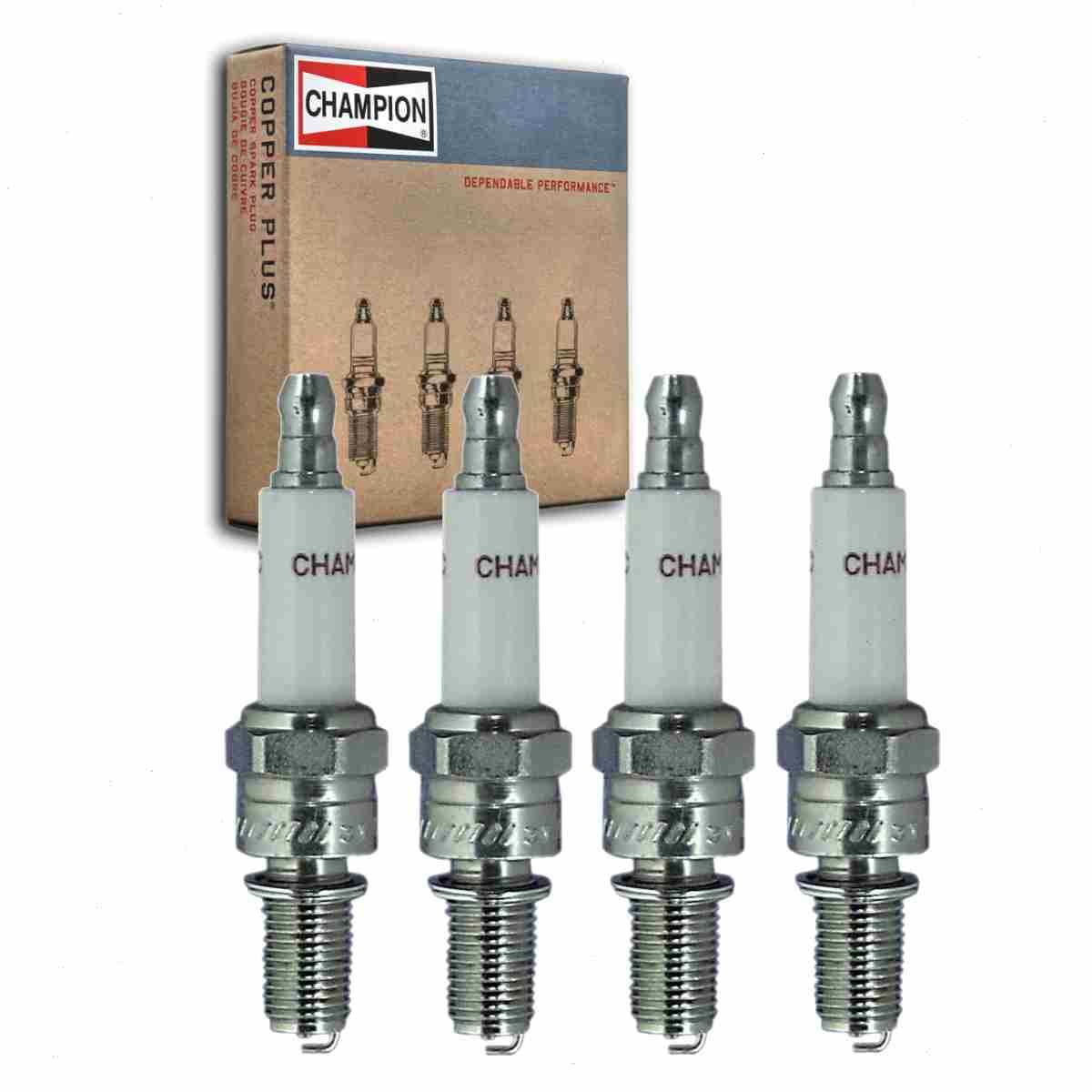 4 pc Champion 654 Spark Plugs for C7E C8E CR6E CR7E CR8E CR9EB G59C