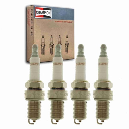 4 pc Champion 792 Spark Plugs for C59YC R5672-9 W2D Ignition Wire Secondary