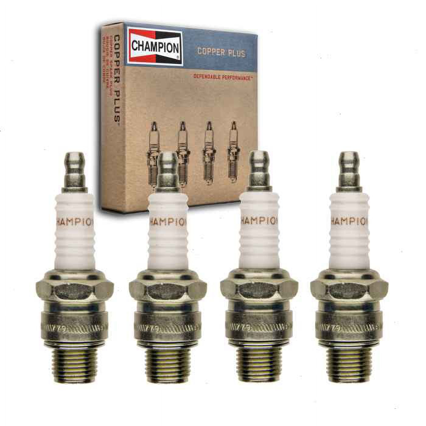 4 pc Champion 898 Copper Plus Spark Plugs for BUZHW QL76V