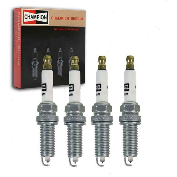 4 pc Champion Iridium Spark Plugs compatible with Toyota Prius Plug-In 1.8L L4 2012-2015