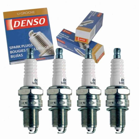 4 pc DENSO 3031 Standard U-Groove Spark Plugs for 0000-18-8914 003 159 47 03 09482-00167 22401-V1416 3953-18-110 4425 979 8914-18-110 90919-01064 999 170 062 90 EAC8915 EAC8916 ERR 3799 JLM9661