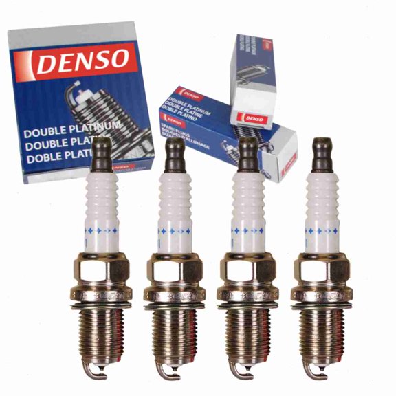 4 pc DENSO 3174 Spark Plugs for MD339798 MD361067 MS851335 MS851501 PK16PR-P11 Ignition Wire Secondary Fits select: 2005-2006 MERCEDES-BENZ E, 1986-1989 CHEVROLET CORVETTE