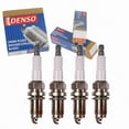 4 pc DENSO 3374 Standard Spark Plugs for 12290PNDA01 9807B5617W KJ20DRM11 Ignition Wire