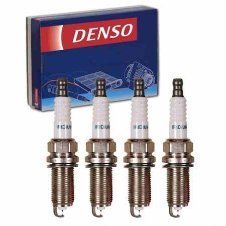4 pc DENSO 3426 Spark Plugs for 12290-RBJ-003 12290-RW0-003 22401 AA750 22401 AA751 31286359-0 31312691-0 31361653-0 90919-01247 FK20HR11 Ignition Wire Secondary Fits select: 2007-2017 TOYOTA CAMRY
