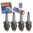 thumbnail image 1 of 4 pc DENSO 5001 Standard Spark Plugs for M14 Ignition Wire Secondary, 1 of 3