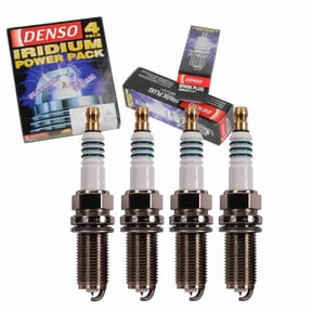 4 pc DENSO 5347 Iridium Power Spark Plugs for IKH27 Ignition Wire Secondary