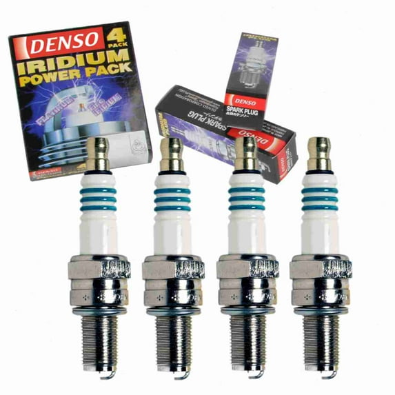 4 pc DENSO 5362 Iridium Power Spark Plugs for IU24 Ignition Wire Secondary Fits select: 2000-2002 FERRARI 360, 1995-1996 FERRARI F355