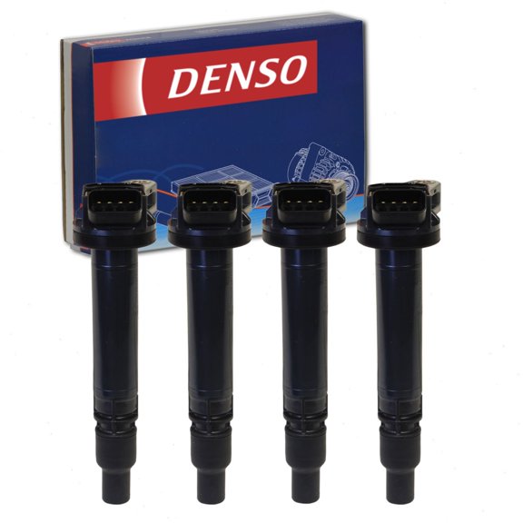 4 pc DENSO Direct Ignition Coils compatible with Toyota RAV4 2.5L L4 2009-2018