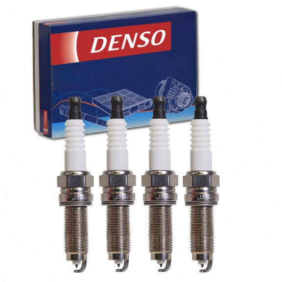 4 pc DENSO Iridium Long Life Spark Plugs compatible with Hyundai Tucson 2.0L L4 2014-2017