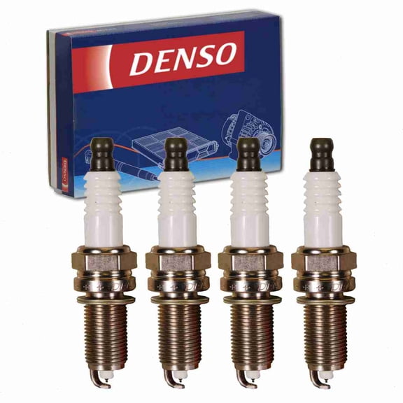 4 pc DENSO Iridium Long Life Spark Plugs compatible with Kia Optima 1.6L 2.0L 2.4L L4 2011-2016