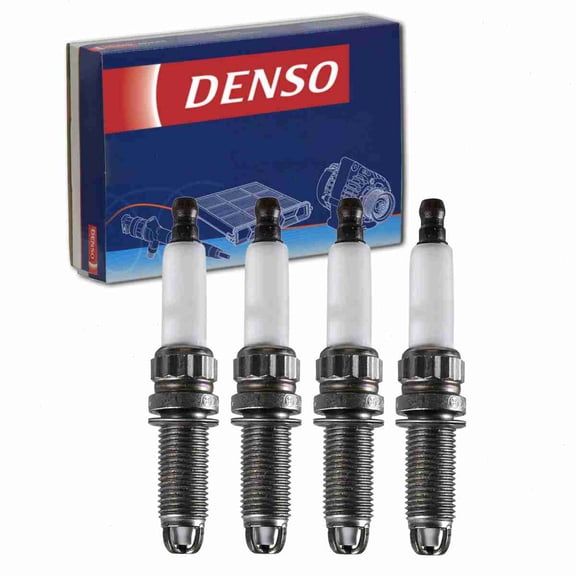 4 pc DENSO Iridium Long Life Spark Plugs compatible with Mini Cooper 1.6L L4 2007-2015
