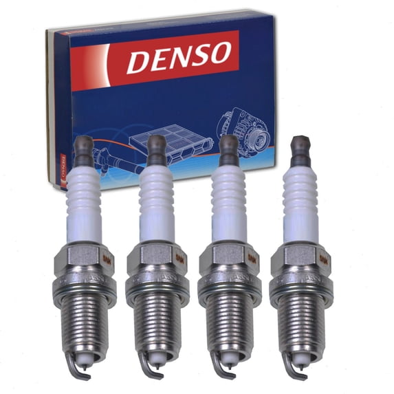 4 pc DENSO Iridium Long Life Spark Plugs compatible with Toyota Matrix 1.8L 2.4L L4 2003-2013