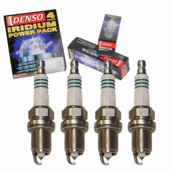 4 pc DENSO Iridium Power Spark Plugs compatible with Chrysler 200 2.4L L4 2011-2012